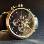 ساعت مچی زنانه بند چرم برند الگانس کد 1198 - تصویر 2