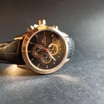 ساعت مچی زنانه بند چرم برند الگانس کد 1212 - تصویر 2