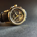 ساعت مچی زنانه بند چرم برند الگانس کد 1216 - تصویر 2