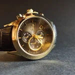 ساعت مچی زنانه بند چرمی برند الگانس کد 1218 - تصویر 3