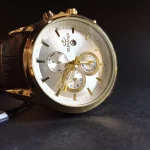 ساعت مچی مردانه بند چرمی برند Elegance کد 1219 - تصویر 2