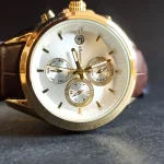 ساعت مچی زنانه بند چرم برند الگانس کد 1220 - تصویر 2