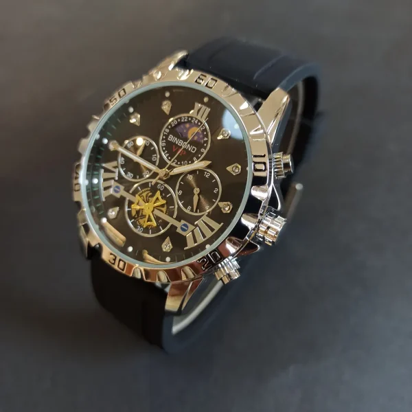 ساعت مچی مردانه برند بین باند 3 موتور کرنوگراف کد 1730 - تصویر 6