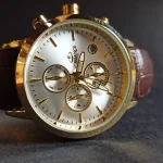 ساعت مچی زنانه بند چرمی برند الگانس کد 1184 - تصویر 2