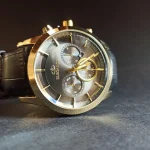 ساعت مچی مردانه بند چرم برند الگانس کد 1187 - تصویر 2