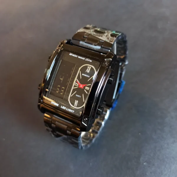 ساعت مچی مردانه برند بین باند ۲ زمانه کد 1711 - تصویر 3