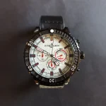 ساعت مچی مردانه چرمی 3موتور فعال برند ناردین کد 421 - تصویر 3