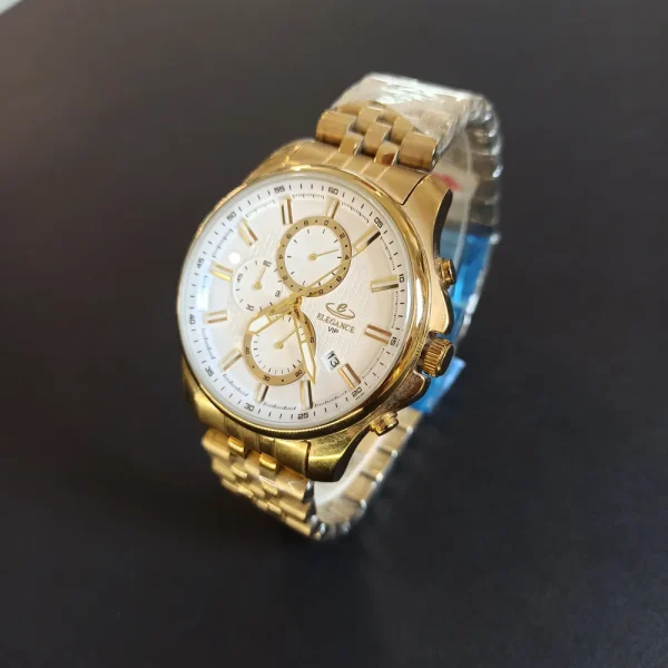 ساعت مچي مردانه اورجینال برند الگانس ۳موتور کد 1067 - تصویر 3