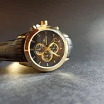 ساعت مچی زنانه بند چرم برند الگانس کد 1194 - تصویر 2