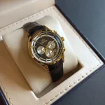 ساعت مچی زنانه بند چرم برند الگانس کد 1196 - تصویر 3