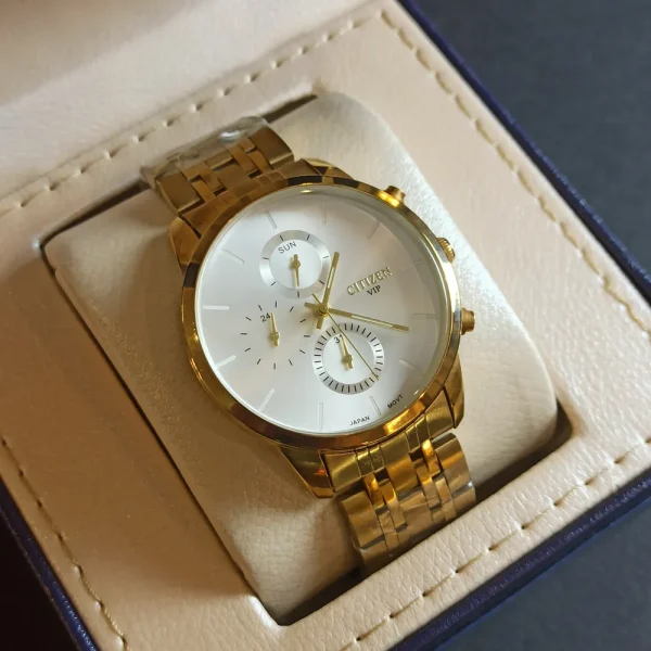 ساعت مچی مردانه اورجینال برند سیتیزن ۳ موتور کد 1088 - تصویر 4