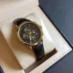 ساعت مچی زنانه بند چرم برند الگانس کد 1198 - تصویر 3