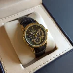 ساعت مچی زنانه بند چرم برند الگانس کد 1216 - تصویر 3