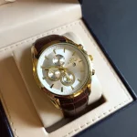 ساعت مچی مردانه بند چرمی برند Elegance کد 1219 - تصویر 3