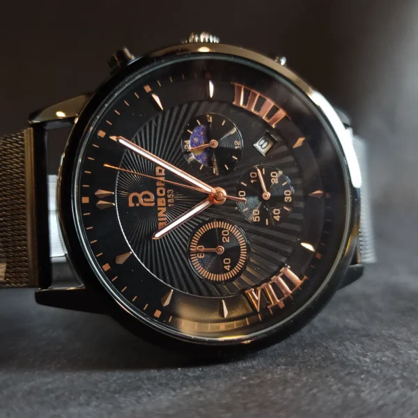 ساعت مچی مردانه برند بین باند ۳ موتور کد 1729 - تصویر 4