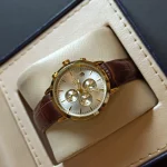 ساعت مچی زنانه بند چرمی برند الگانس کد 1184 - تصویر 3