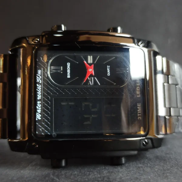 ساعت مچی مردانه برند بین باند ۲ زمانه کد 1711 - تصویر 4