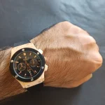 ساعت مچی مردانه بند چرم برند هابلوت کد 514 - تصویر 4