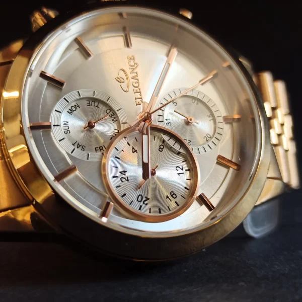 ساعت مچي مردانه اورجینال برند الگانس ۳موتور کد 1059 - تصویر 4