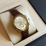 ساعت مچی زنانه بند چرم برند الگانس کد 1190 - تصویر 3