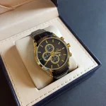 ساعت مچی مردانه بند چرمی برند الگانس کد 1193 - تصویر 3