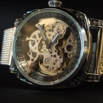 ساعت مچي مردانه برند میراژ اتومات کد 911 - تصویر 3