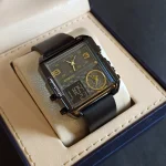 ساعت مچی مردانه چرم برند بین باند 2 زمانه کد 1715 - تصویر 8