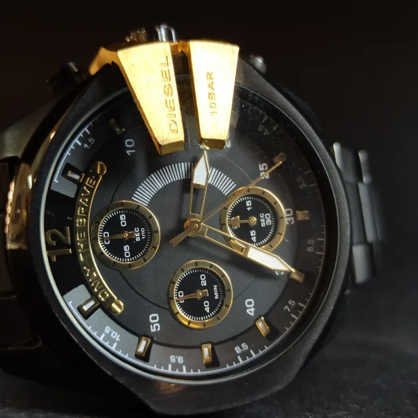 ساعت مچي زنانه اورجینال برند دیزل 3 موتور کد 892 - تصویر 4