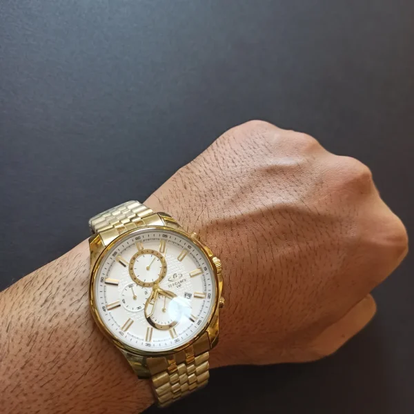 ساعت مچي مردانه اورجینال برند الگانس ۳موتور کد 1067 - تصویر 5