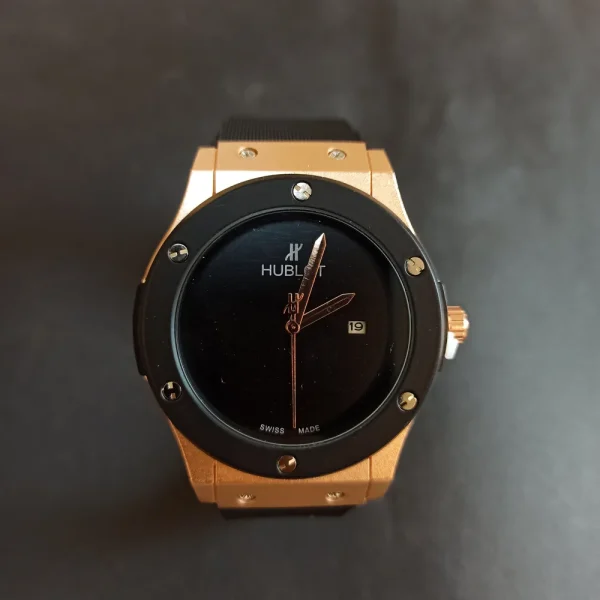 ساعت مچی مردانه چرم بند هابلوت کد 1447 - تصویر 6