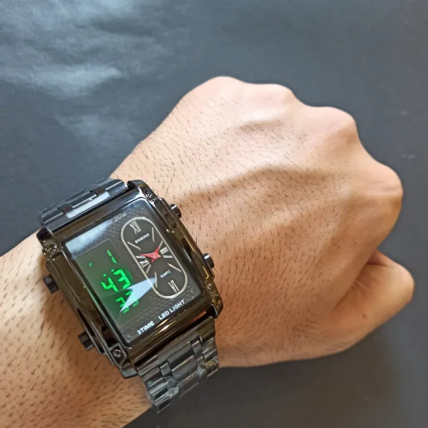 ساعت مچی مردانه برند بین باند ۲ زمانه کد 1711 - تصویر 5