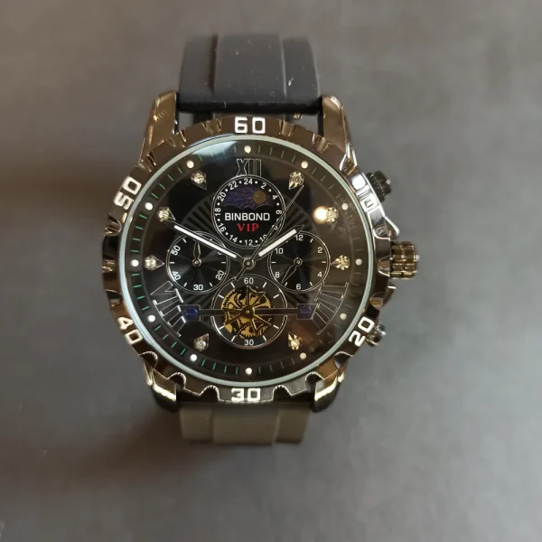 ساعت مچی مردانه برند بین باند 3 موتور کرنوگراف کد 1730 - تصویر 9