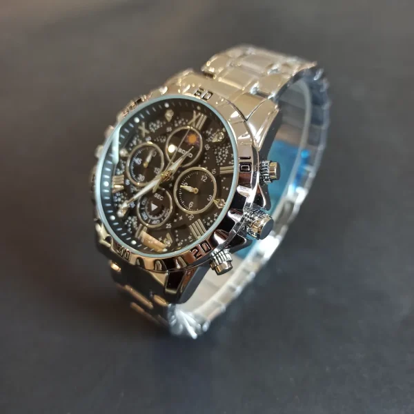 ساعت مچي مردانه برند بین باند ۳ موتورکرنوگراف کد 1725 - تصویر 12