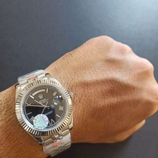ساعت مچي مردانه اورجینال برند رولکس اتومات کد 901 - تصویر 11