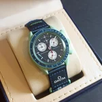 ساعت مچی زنانه برند امگا ۳ موتور کد 1078 - تصویر 6