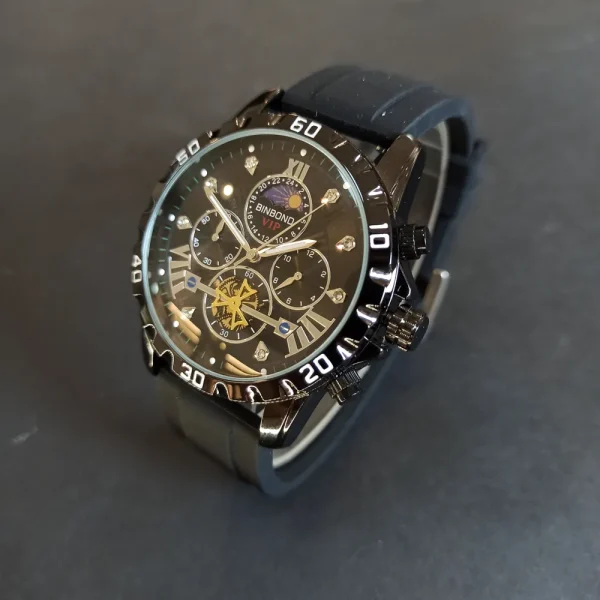 ساعت مچی مردانه برند بین باند 3 موتور کرنوگراف کد 1730 - تصویر 10