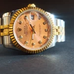 ساعت مچی مردانه اورجینال برند رولکس تاج دار کد 984 - تصویر 2