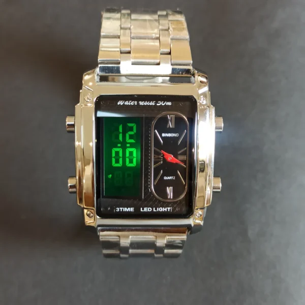 ساعت مچی مردانه برند بین باند ۲ زمانه کد 1711 - تصویر 7