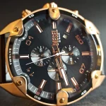 ساعت مچي مردانه چرم برند دیزل 3 موتور کد 895 - تصویر 7