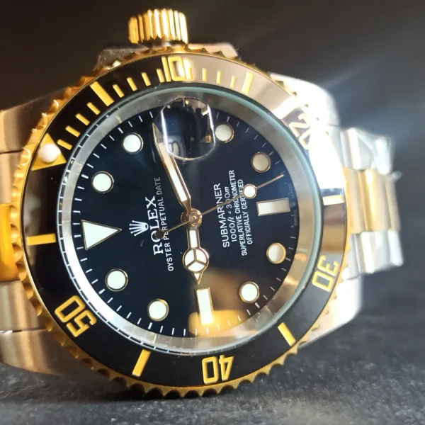 ساعت مچی مردانه اورجینال برند رولکس قاب چرخشی کد 957 - تصویر 17