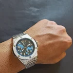 ساعت مچی مردانه استیل برند هابلوت ۳ موتور کد 1624 - تصویر 10