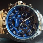 ساعت مچي مردانه برند بین باند ۳ موتورکرنوگراف کد 1725 - تصویر 16