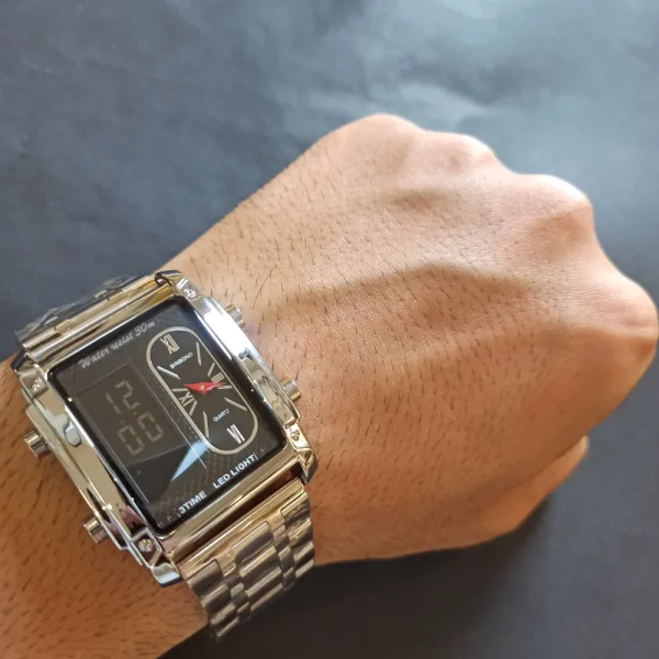 ساعت مچی مردانه برند بین باند ۲ زمانه کد 1711 - تصویر 9