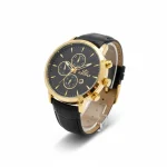 ساعت مچی مردانه بند چرم برند الگانس کد 1197