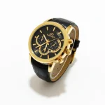 ساعت مچی مردانه بند چرم برند الگانس کد 1215