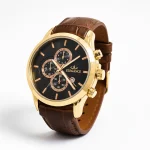 ساعت مچی زنانه بند چرم برند الگانس کد 1216