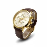 ساعت مچی مردانه بند چرم برند الگانس کد 1183