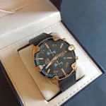 ساعت مچي مردانه چرم برند دیزل 3 موتور کد 895