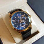 ساعت مچی مردانه بند چرم برند الگانس کد 1281