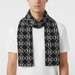 شال گردن مردانه بافت ریز گرم دو رو